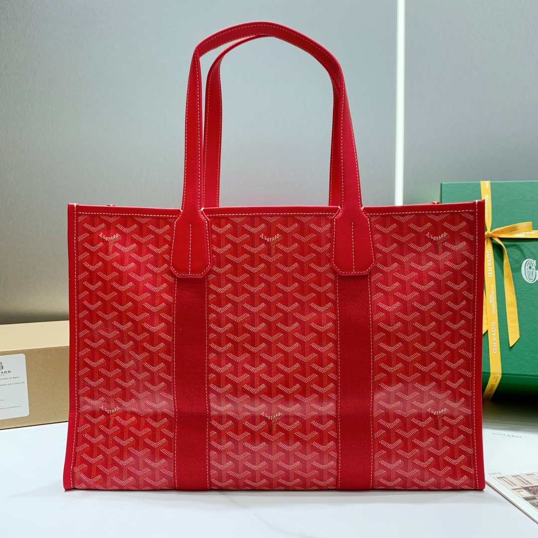 Villette Tote Bag MM In Red